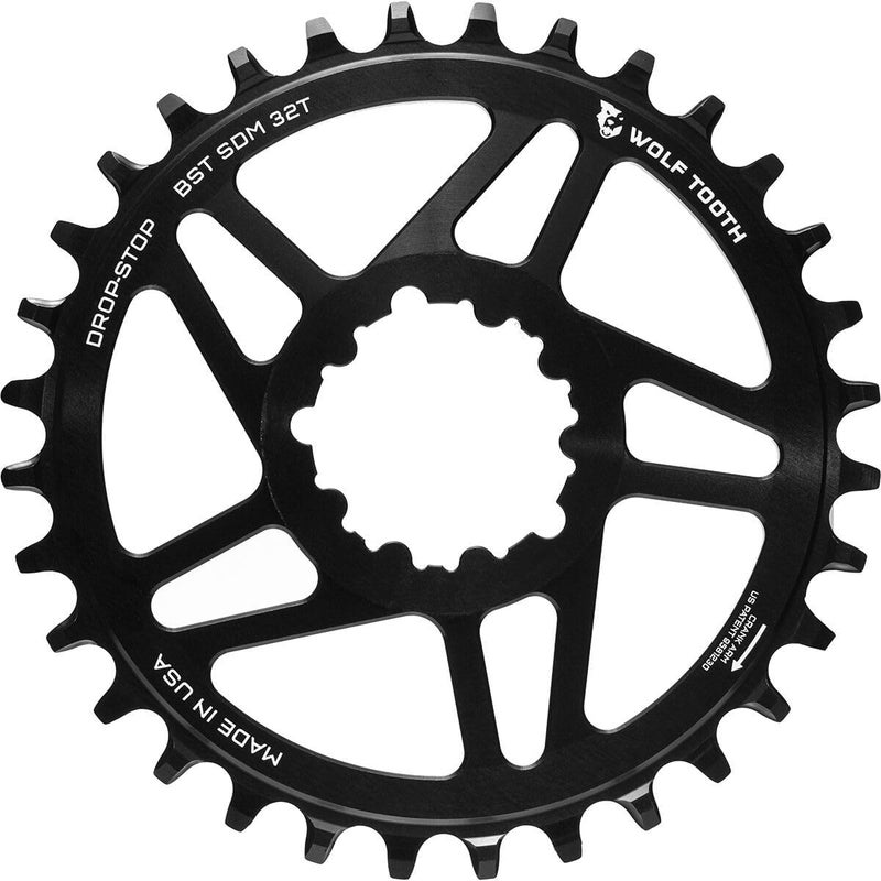 Wolf Tooth Boost Compatible SRAM Direct Mount Chainring - Drop-Stop B by Components - Image 1
